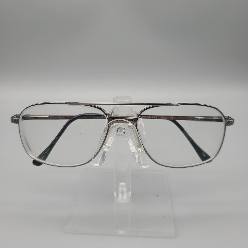 Stetson 178 Zyloware Aviator Eyeglasses Gunmetal Metal Frames 57-16-145